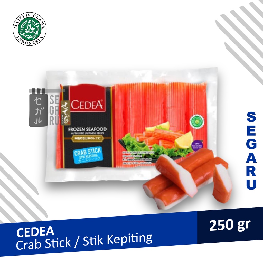 CEDEA Crab Stick | Stik Kepiting Halal 250 gram