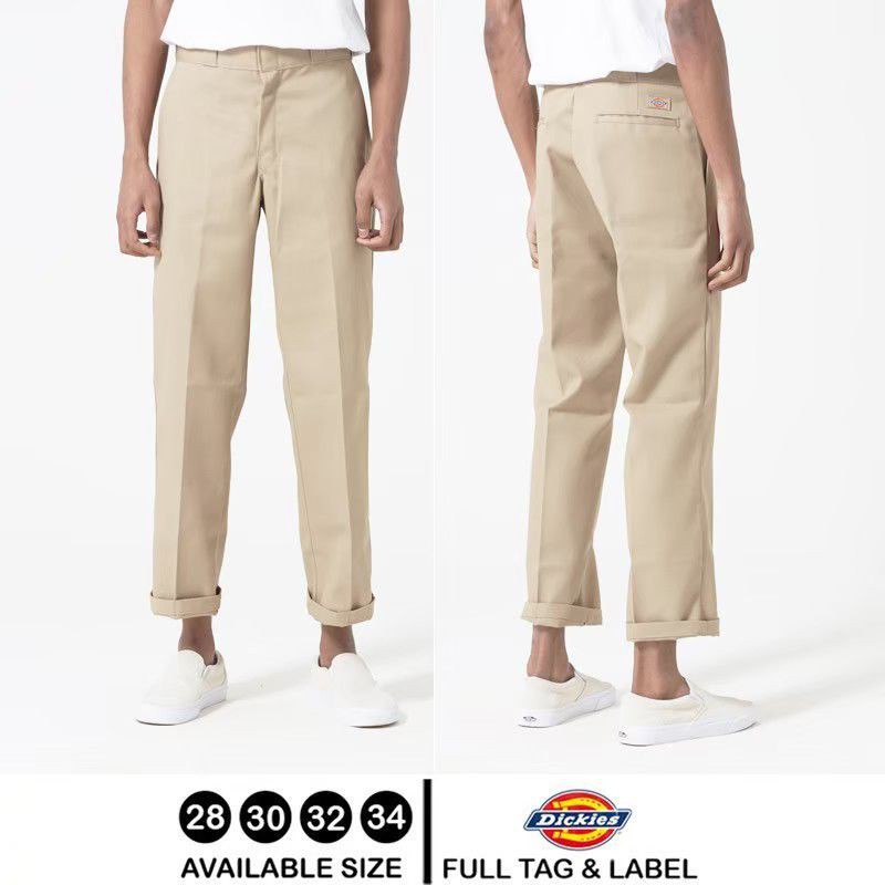 (COD) CELANA ORIGINAL DICKIES 874 REGULER FIT - WORK PANTS - CELANA CHINO DICKIES BEIGI  / CHINO WORK PANTS REGULER FIT / CELANA CHINO DICKIES 874 / WORKPANTS HYPBEAST / WORKPANTS DICKIES 874 ORIGINAL FIT / CELANA DICKIES CREAM 874