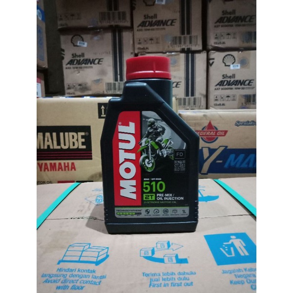 OLI MOTUL 510 2T/OLI SAMPING 1000ml 100%ORIGINAL