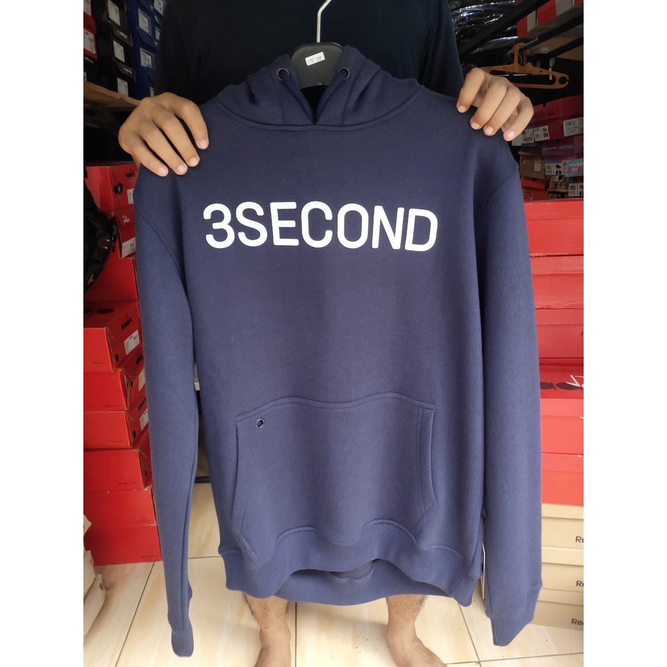 jaket hodie 3second original brand
