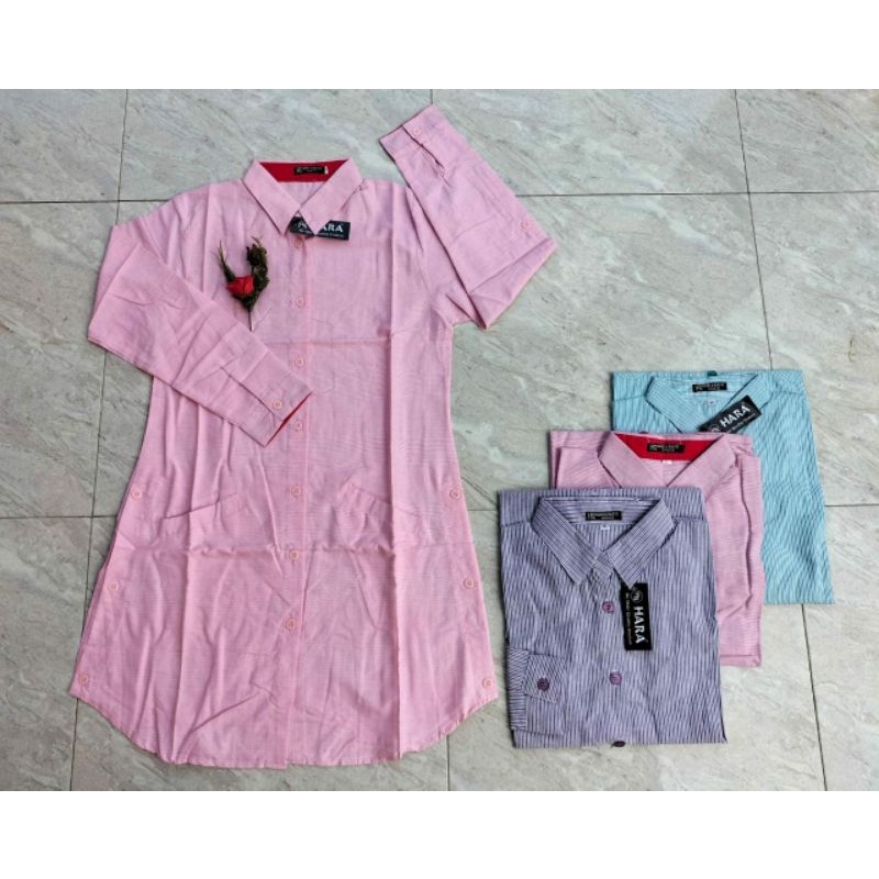 Setelan Baju Santri Putri Satu set Tunik Al Mya