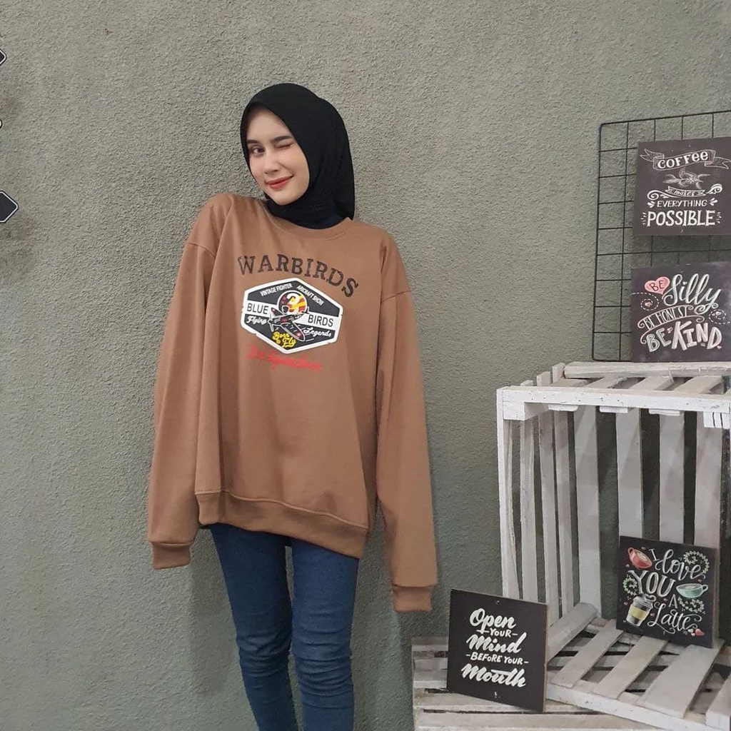 Nara Grosir - Warbirds XXL Sweater l Sweater Unisex