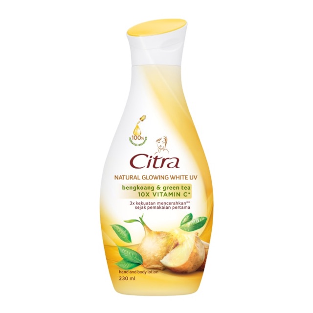 Citra Handbody Lotion Natural Glowing White UV