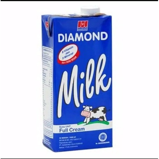 

SUSU UHT DIAMOND 1 LITER /GOSEND /Min 6liter