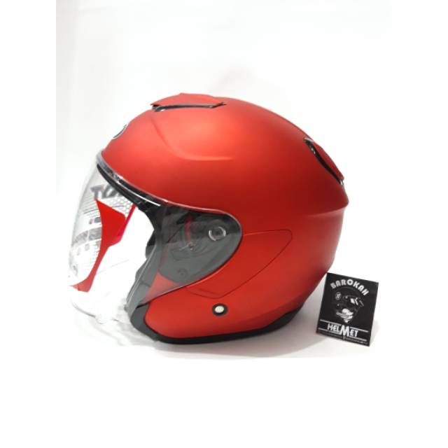 Kyt kyoto metalized red doff/merah maroon doff/merah doff