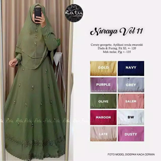 gamis ratu nuraya syari