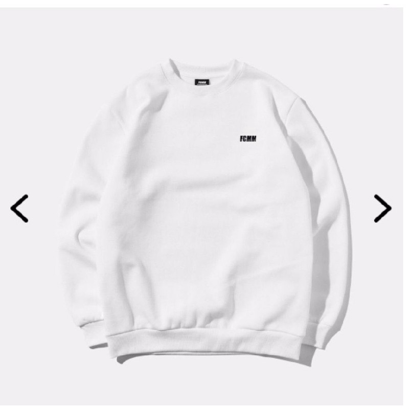 booked sweatshirt fcmm white