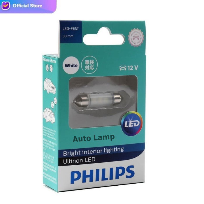 Aksesories mobil / interior mobil / Philips Ultion Led Festoon 38mm