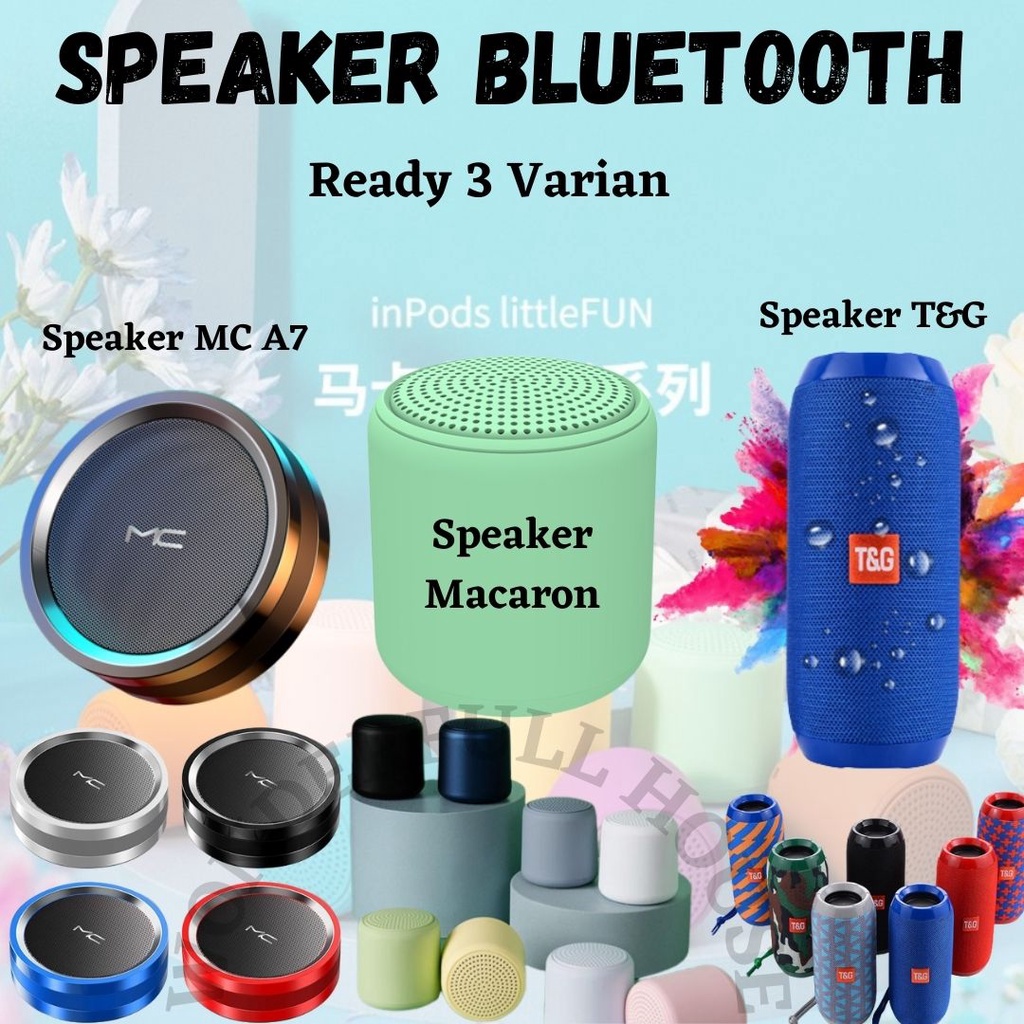 Mini Speaker Bluetooth Speaker Bluetooth Bass Wireless Portable Speaker Macaron Bass Mini Support