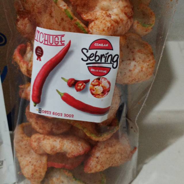 

Kerupuk Seblak Kering - Cemilan Sebring Bahan dijamin aman dan enak - Halal Food