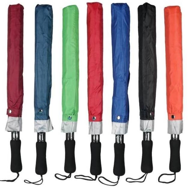 Payung Lipat 2Golf Otomatis/Payung Besar Otomatis Open/Payung Otomatis Murah
