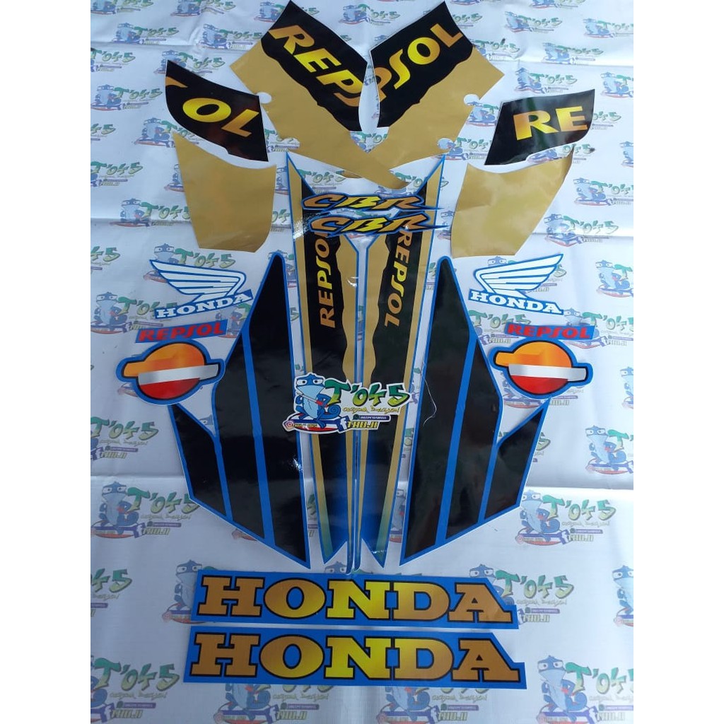 sticker Striping CBR old CBU thailand 150r repsol
