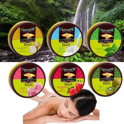 ✿ELYSABETHME✿ ⓗⓔⓡⓑⓞⓡⓘⓢⓣ  Herborist lulur bali scrub badan organik herbal tekstur lembut cocok untuk kulit sensitif