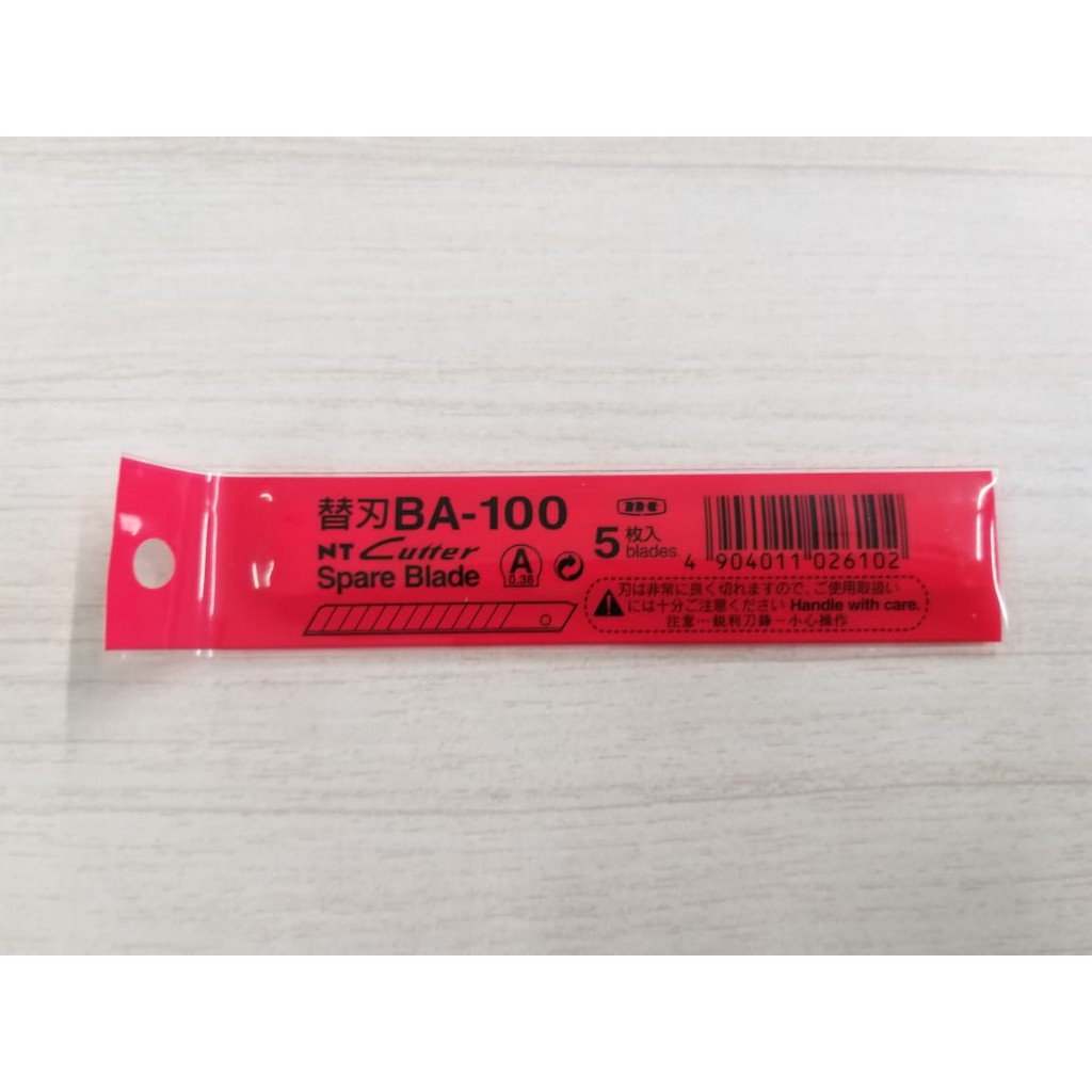

Isi Cutter / Refill Cutter / Pisu Cutter Merk NT A-100 39020100