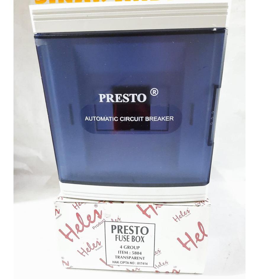 BOX MCB INBOW 4 GROUP + COVER PRESTO 3804-5804-7104-7804