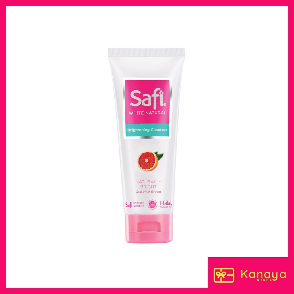 (BISA COD) Safi White Natural Brightening Cleanser Grapefruit Extract