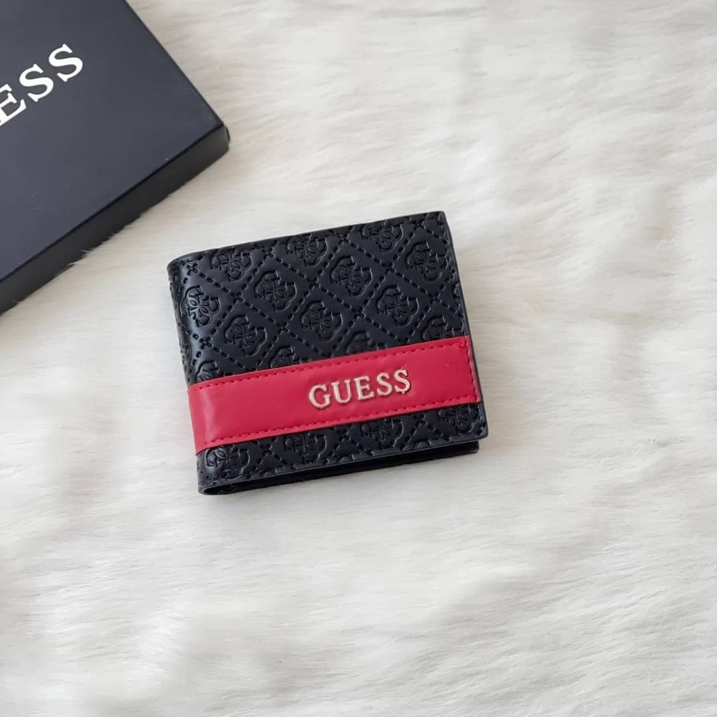 dompet pria GB181 SALE-black red