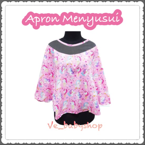 Apron menyusui melingkar/ nursing cover