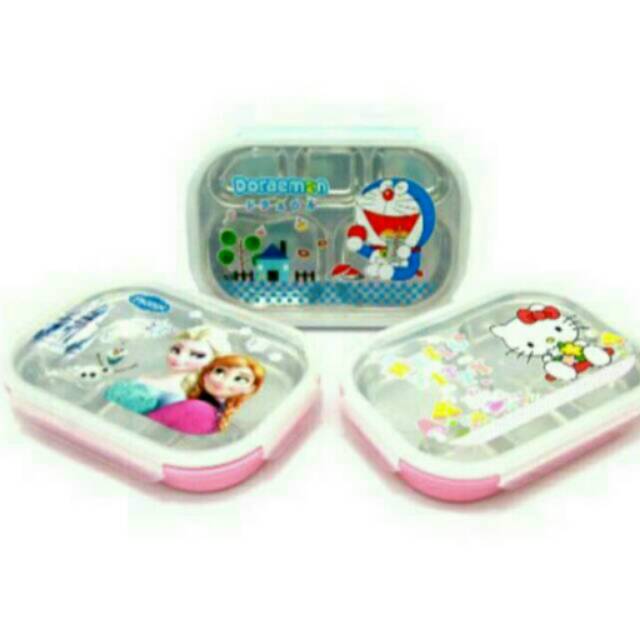 Lunch box / kotak makan / ompreng stainless