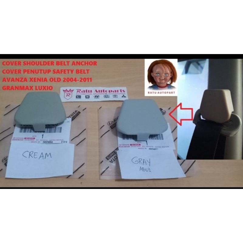 Tutup Cover Safety Belt Granmax Luxio Avanza Xenia Lama