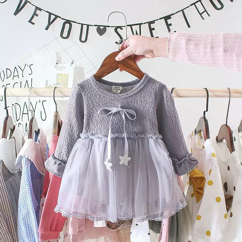 Hwa sa Dress Korea -  Fashion Baby Dres Pesta bayi  anak Perempua Korean Style Kualitas Import Overall Batita