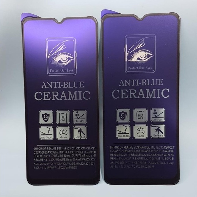 SCREEN PROTECTOR CERAMIC MATTE ANTI BLUE OPPO A5 2020 OPPO A9 2020 - FA