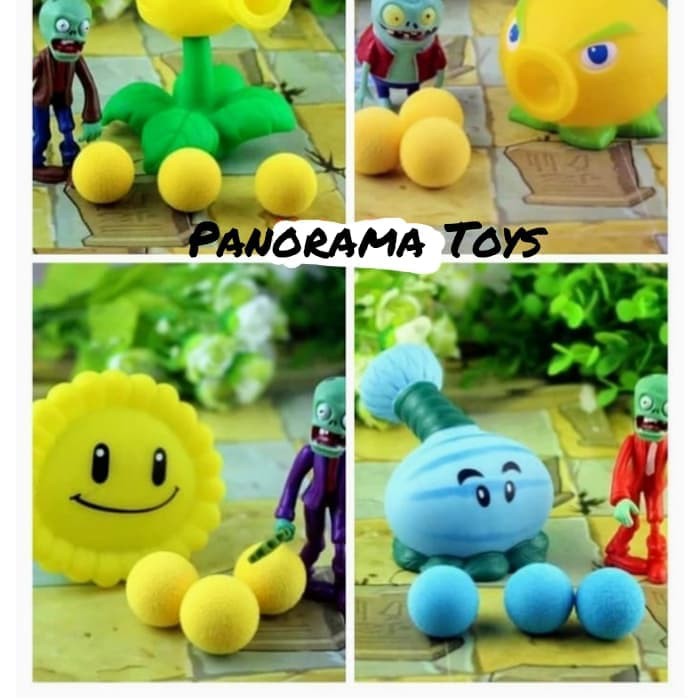 Jual Murah Mainan anak Action Figure Plants vs Zombies 2