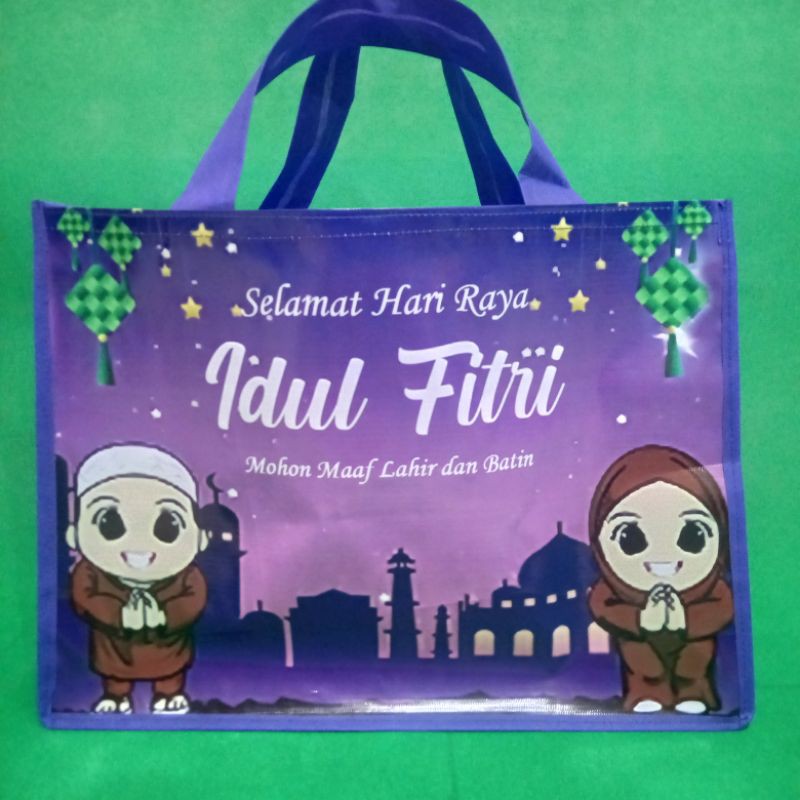 

READY STOCK!!!!! Goodie bag jumbo spesial 'idul fitri,free desain