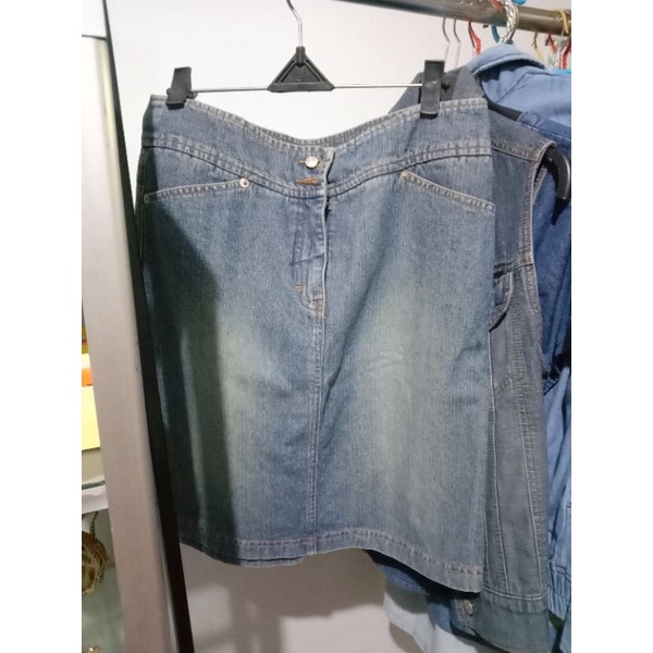 Skirt denim colorbox