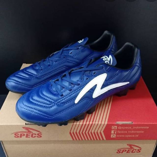 sepatu bola SPECS TYCON FG navy/white