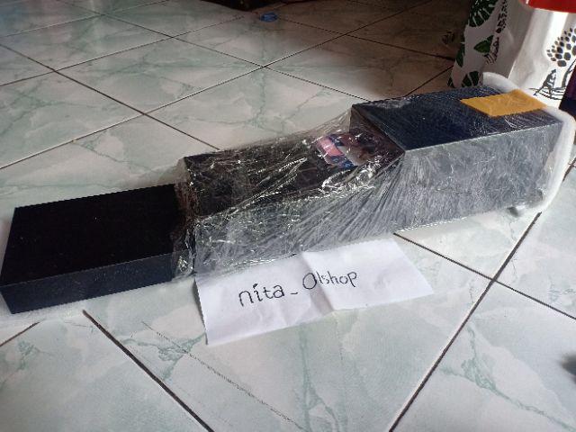 Set Rak Ambalan Dinding Minimalis 3 Pcs Uk. 20,40,60 Cm