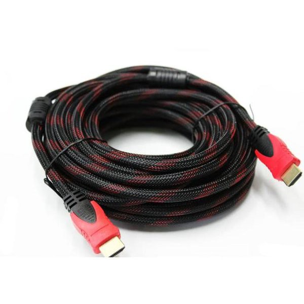 Cable hdtv 1.4 bestlink 15m gold m-m net full hd 3d for pc laptop dvd ps - Kabel hdtv indobestlink 15 meter male jaring 1080p