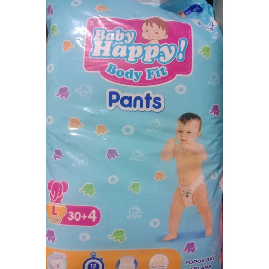 Pampers Baby Happy size L body fit pants