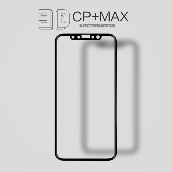 Iphone X Tempered Glass NILLKIN 3D CP + MAX