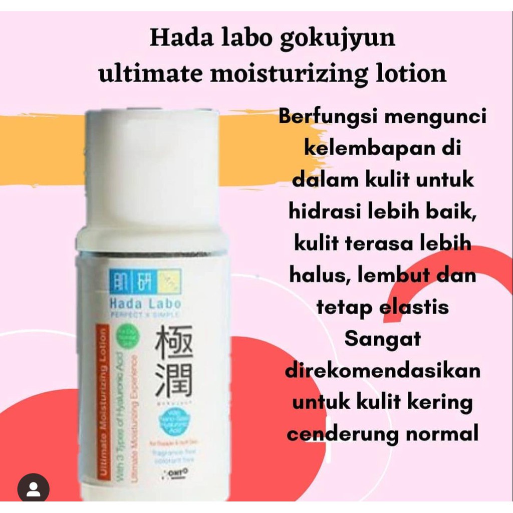 ⭐BAGUS⭐ HADALABO GOKUJYUN SERIES | Hada labo Face Wash / Lotion Face Mist