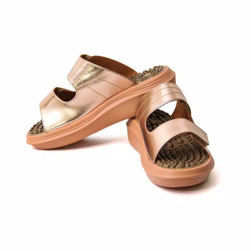 Jaco Kozuii K-walk sandal kesehatan dan replexi original promo spesial-Gold S 38-39
