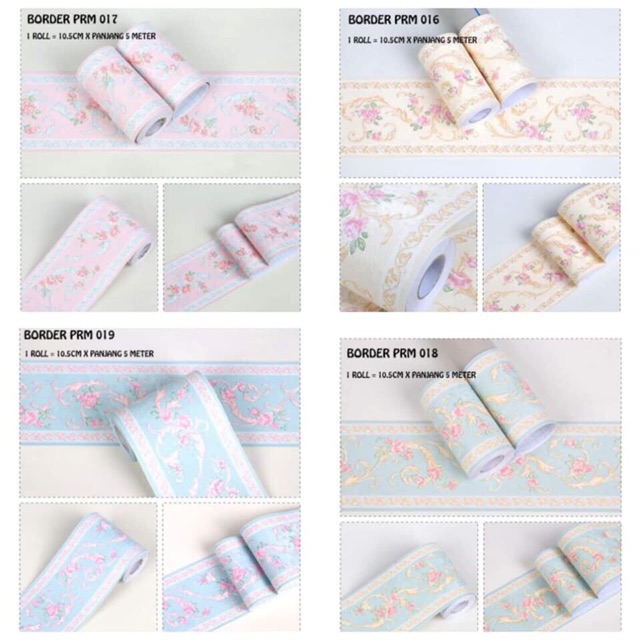 Border Motif Timbul Wallborder Wallpaper List Wallpaper Border Premium Motif Emboss 10,5cm X 5meter
