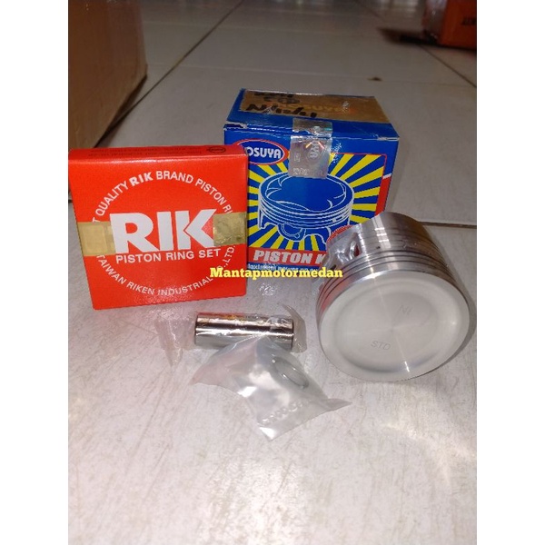 Piston Kit Seher Ring RIK RIKEN Karisma Supra X 125 KPH OS Size STD 25 50 75 100 125 150 175 200