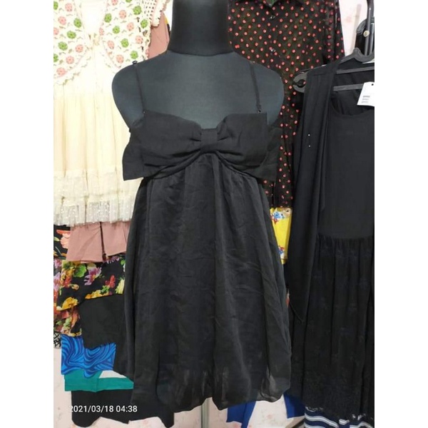 preloved dress hitam