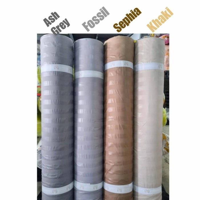 kain katun panca meteran motif polos embos ~ baf31