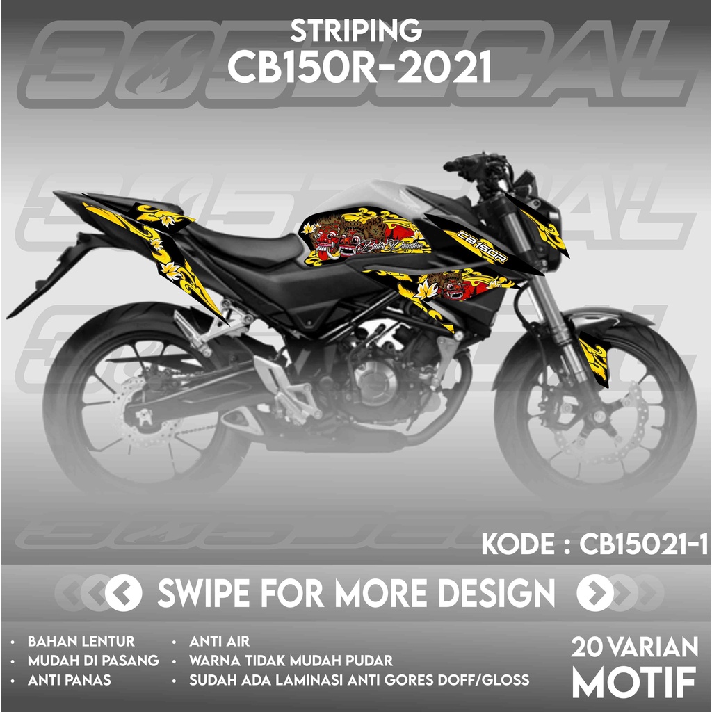 Striping CB150R 2021 | Sticker motor CB150R | Cutting sticker CB150R | sobsticker