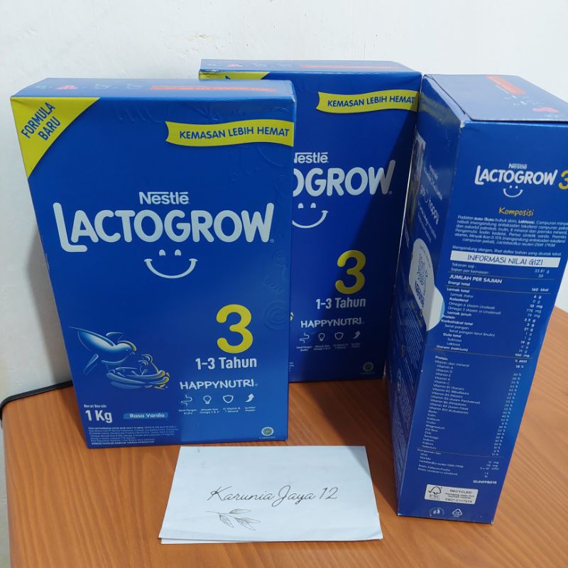 LACTOGROW 3 VANILA- 1kg