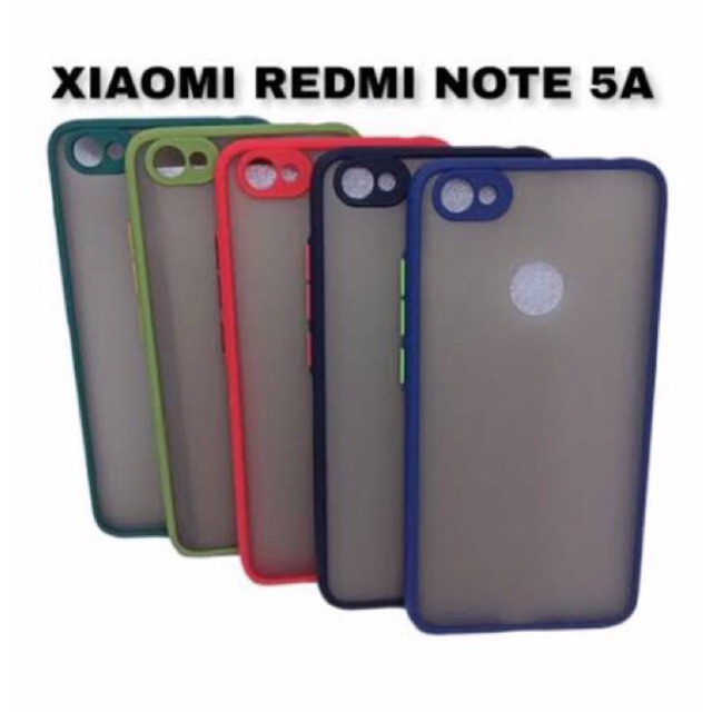 CASE MATTE XIAOMI REDMI NOTE 5A REDMI NOTE 5A BIASA TRANSPARAN FUZE MACARON MY CHOICE - FA