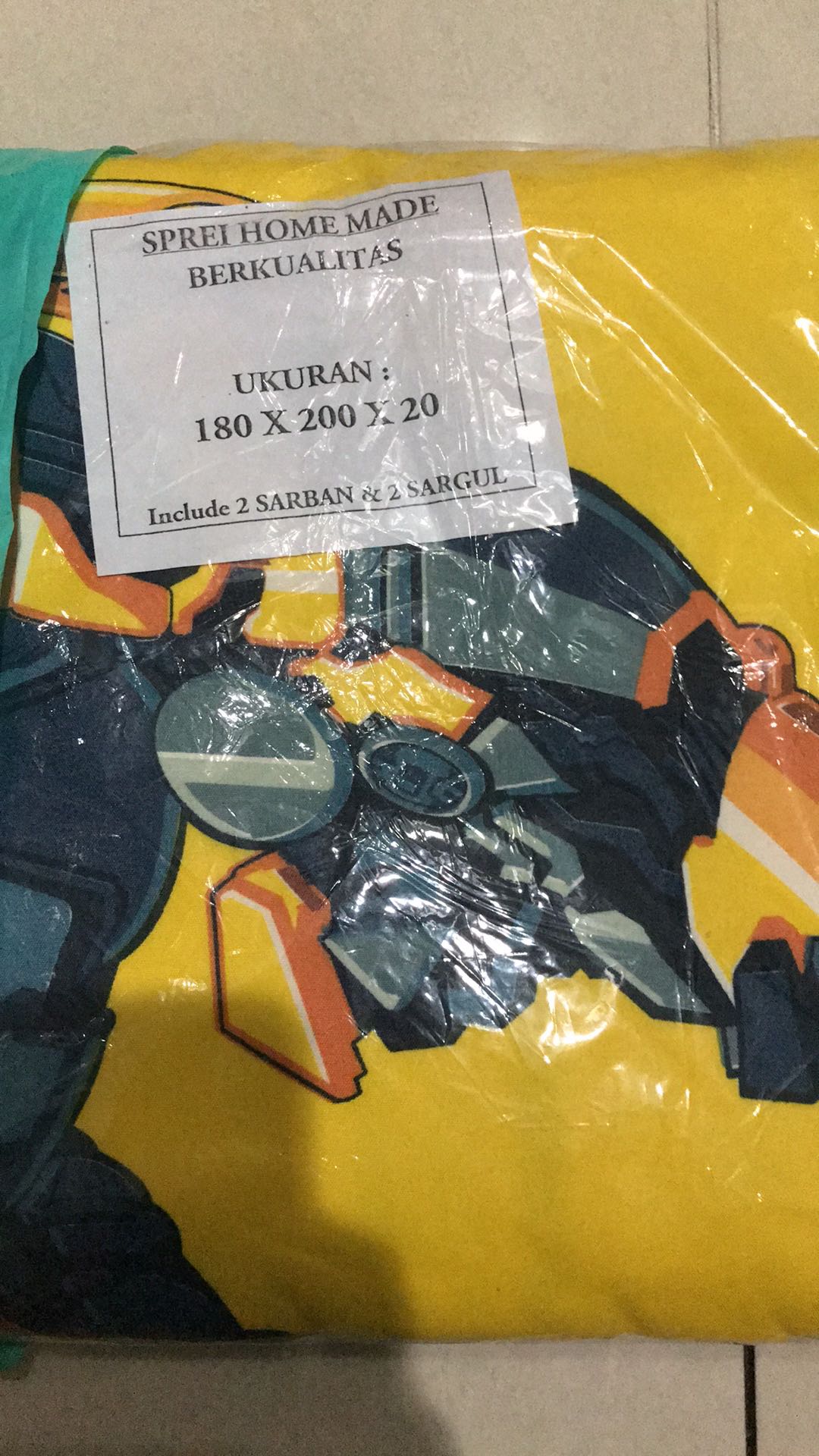 Sprei Grey Flaminggo