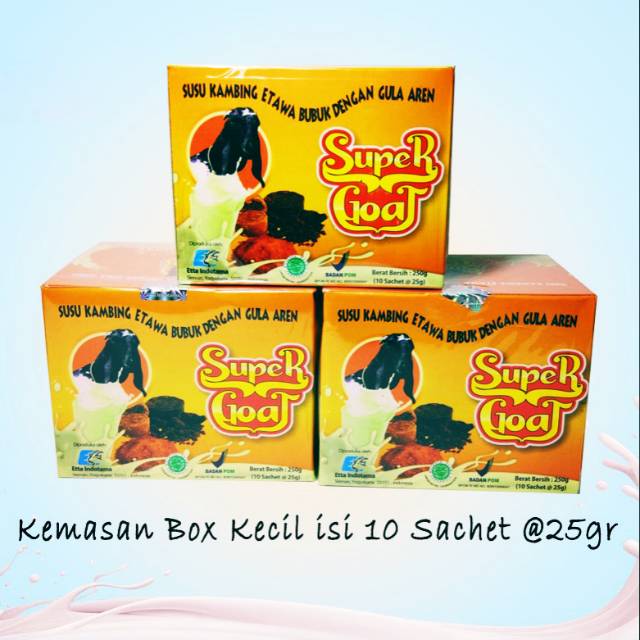 

Susu kambing Etawa Super Goat Gula Aren