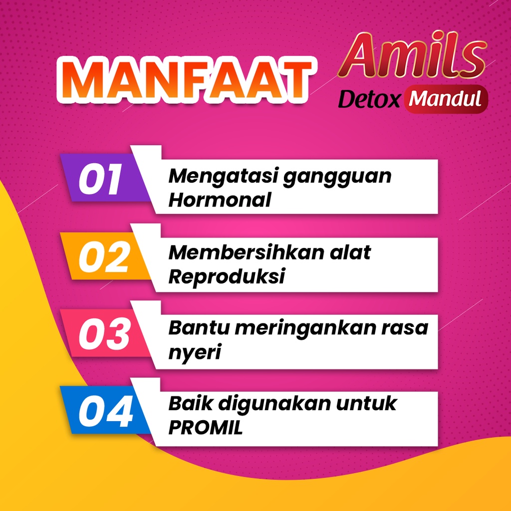 Amils Detox Mandul Mencegah Kemandulan Pria Dan Wanita Menjaga Hormon Pria Dan Wanita