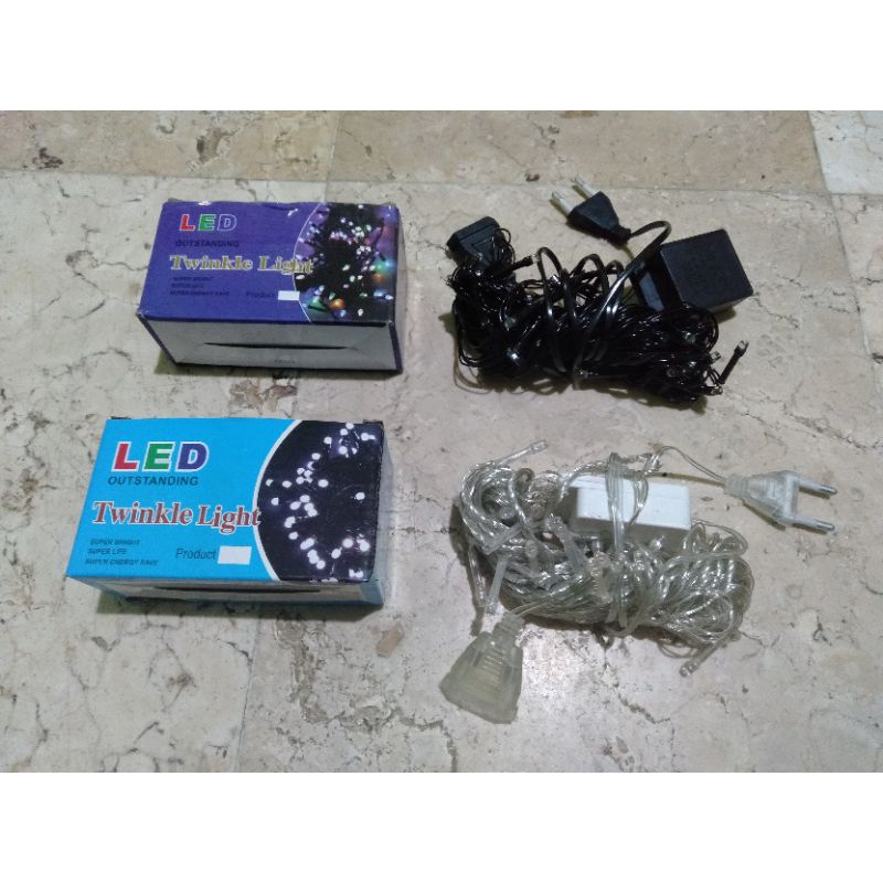 Lampu Natal/  hias/ kelap kelip/tumblr/ tumbler 10 meter 100 Led