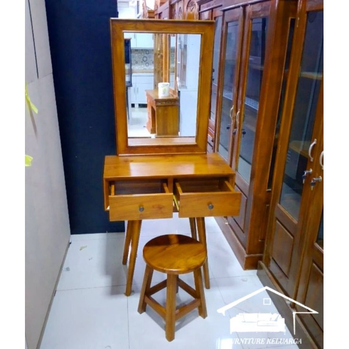 Meja rias minimalis / Meja rias jati minimalis / Meja rias jati / Meja rias jati jepara