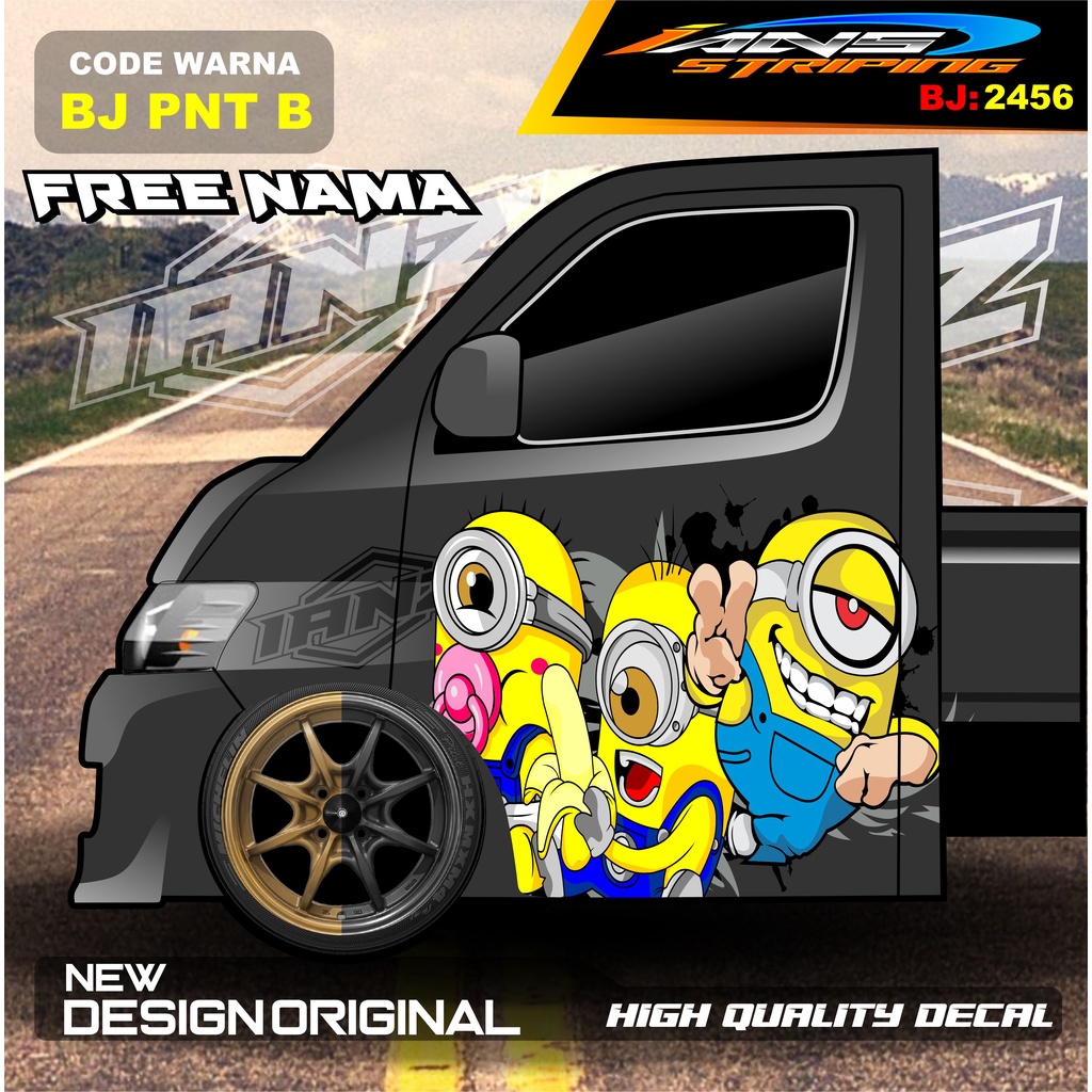 DECAL STICKER PINTU PICK UP GRANMAX / DECAL STIKER PINTU MOBIL CARRY L300 / STIKER PINTU PICK UP / STIKER MOBIL