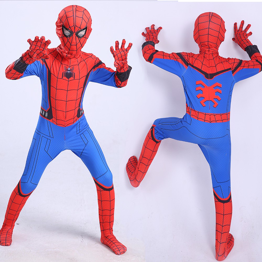 baju spiderman anak laki laki setelan kostum spidermen